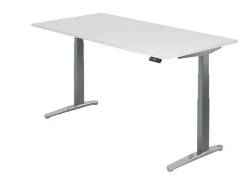 bureau assis-debout à régl. de haut. élec. HxlxP 650-1290x2000x1000
