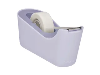 Plakbandhouder Scotch C18 lavendel + 1 rol magic tape 19mmx33m - 1
