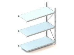 Breedvakstelling Aanbouwveld Hxbxd 2200x1851x800mm 3 Stalen Legborden