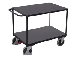 tafelwagen,draagverm. 500kg,2etage(s),laadvl. LxB 1000x600mm,houtetage