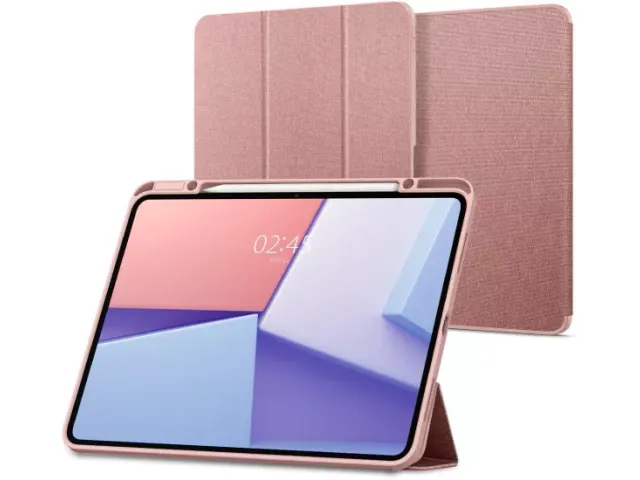 Spigen Urban Fit iPad Pro 2024 13 inch hoesje rose