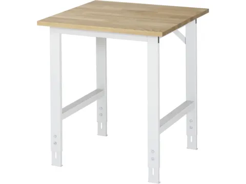 werkbank,HxBxD 760-1080x750x800mm,beukblad,geolied,draagverm. 500kg