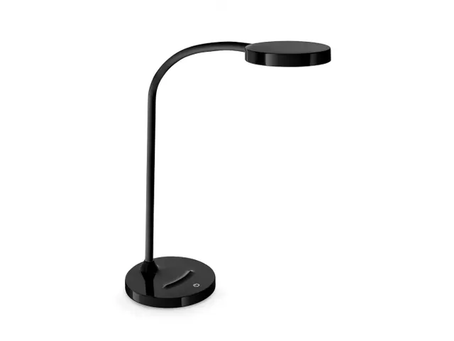Design bureaulamp CEP Flex zwart dimbaar 7W LED