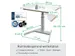 Bureau Assis-Debout Leitz Ergo Electrique petit modèle 80x60cm