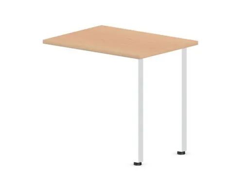 aanbouwtafel,i.h.v.,HxBxD 720-840x800x600mm,NE-esdoorn