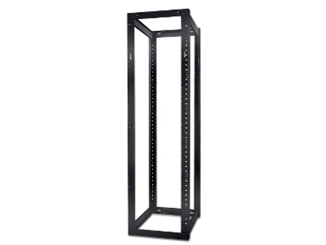 APC NetShelter AR204A - 4 Post Open Frame Rack 44U #12-24 schroefgate