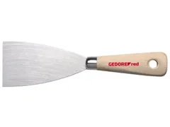 R93400060 Spatel breedte 60mm houten handvat met gat