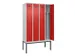 locker voor scheiding van kleding,HxBxD 2120x1200x500mm,4vak