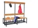 banc double,HxLxP 1600x2000x770mm,piètement RAL7016