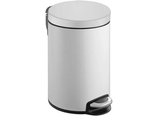 Serene Pedaalemmer 8 Liter Wit