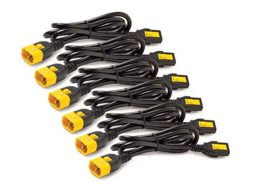 Stroomkabelkit (6 ea), blokkerend, C13 naar C14, 1,8 m
