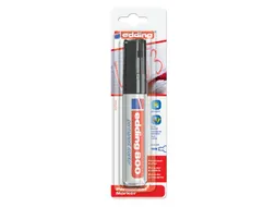 Viltstift edding 800 schuin zwart 4-12mm blister
