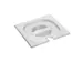 Caterchef Deksel met lepeluitsparing 1/6 GN polycarbonaat Transparant