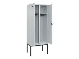 locker voor scheiding van kleding,HxBxD 2120x800x500mm,2vak