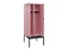 locker met bank,voor scheiding van kleding,HxBxD 2120x800x815mm,2vak