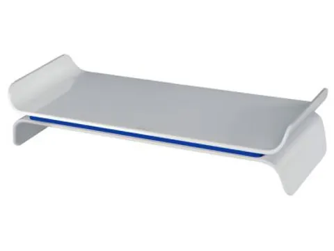 Ergo WOW verstelbare monitorstandaard, wit-blauw