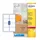 laseretiket Avery 99,1x67,7mm transparant 25 vel 8 etiketten per vel