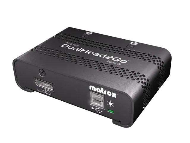 Matrox DualHead2Go Digital SE, DisplayPort, 2x DVI-D, 1x DisplayPort,