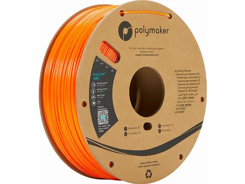 Polymaker PolyLite ABS filament 1,75 mm Oranje 1kg