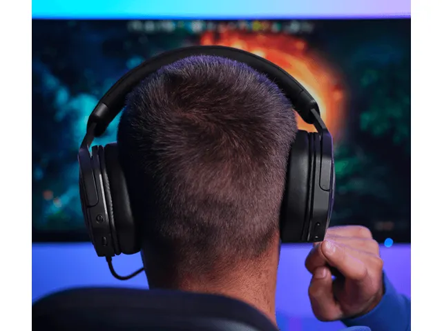 Trust GXT 493 Carus Draadloze gaming headset Zwart over-ear