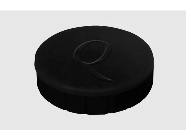 Magneet Quantore 20mm 300gram zwart 10stuks