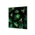 Wanddecoratie Textiel Set 40x40cm Cactus Groen