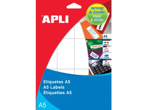 Etiketten 49x100mm Print & Write Wit