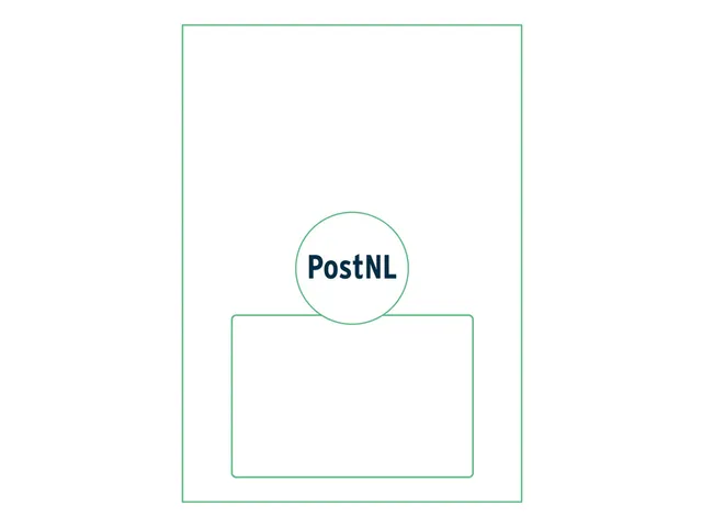 Retourlabel PostNL IEZZY A4 1.000 vel 150x100mm 1000 labels