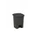 Afvalbak 45 liter HxBxD 600x398x410mm PP grijs
