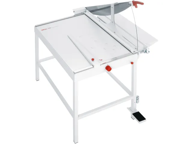 Snijmachine A2 Ideal 1080 80cm met onderstel en voetpedaal