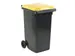 Mini-container 240 Liter Grijs Geel