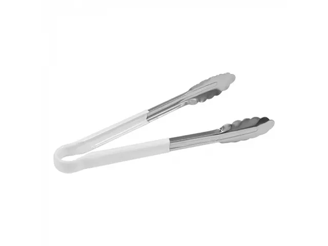 Serveertang 22cm RVS-Wit