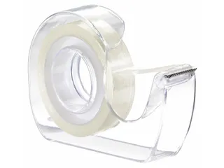 Dubbelzijdige plakband Tesa film 12mmx7.5m met dispenser - 4
