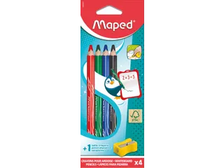 Whiteboardpotlood Maped Marker'Peps set 4 kleuren - 4