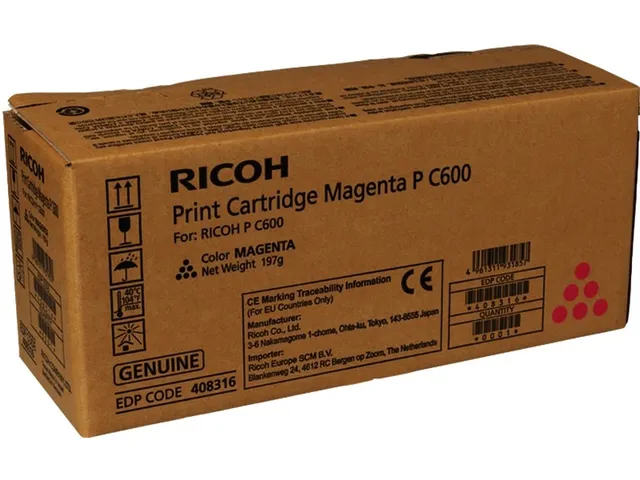 Toner 408316 RICOH P Magenta