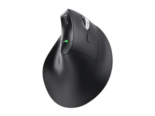 Ergonomische muis Trust hyperscrol Vyran draadloos zwart
