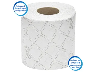 Toiletpapier Scott Essential 2-laags 350 vel wit 8519 - 5