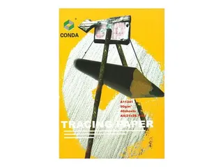 Overtrekpapier Conda A3 90 gr transparant - 1