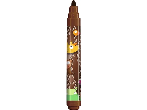 Viltstift Maped Jungle Fever Jumbo set à 12 kleuren