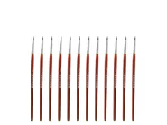 Penseel Kangaro Serie 120 rond Nr. 2 geitenhaar doos 12 stuks