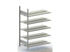 Inhaakstelling Aanbouwveld Hxbxd 1850x1256x636mm 5Legborden 100kg