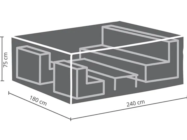 Buitenhoes Voor Loungeset - 240X180X75CM
