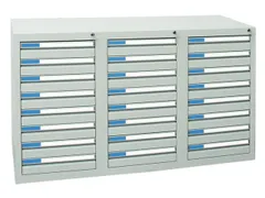 ladekast,HxBxD 900x1500x500mm,24lade(n),centr. vergrendeling