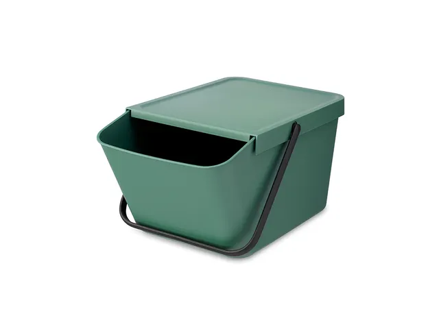 Poubelle empilable Sort & Go 20L Vert