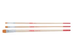 Penseel Talens Art Creation filament plat assorti set à 3 stuks