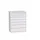 ladekast HxBxD 1000x800x550mm 7laden romp RAL7035 front RAL7035