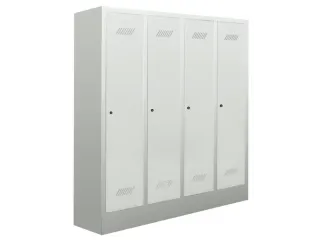 lockerkast v. kinderen,HxBxD 1600x1230x500mm,RAL7035,front RAL7035 - 2
