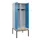 locker met bank,voor scheiding van kleding,HxBxD 2120x800x815mm,2vak