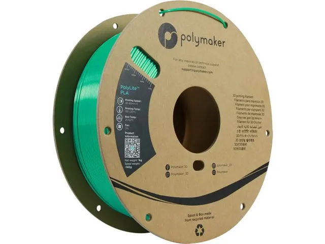 SILK PLA 1,75mm GREEN 1kg