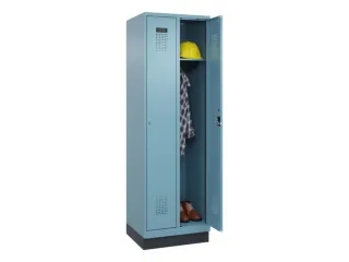 locker,HxBxD 1950x600x500mm,2vak,vak B 300mm,cil.-slot,sokkel - 1